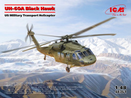 1:48 Sikorsky UH-60A Black Hawk, US Military Transport