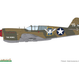 1:48 Pacific Star P-40E Warhawk (Dual Combo, Limited Edition)