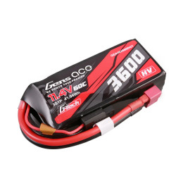 Gens ace G-Tech LiPo - 3S 3600mAh 11,4V 3S1P HV (60C) Dean-T Plug