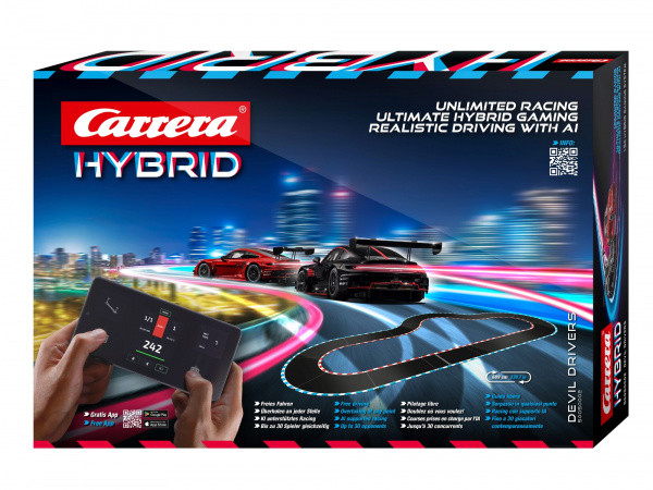 Produkt anzeigen - Autodráha Carrera Hybrid – Devil Drivers, délka 6,09 m
