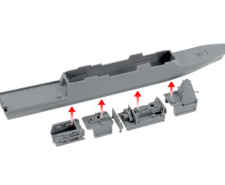 1:700 FFM-1 Mogami (Water Line Series)