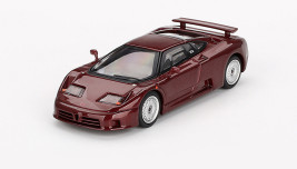 1:64 Bugatti EB110 GT Dark Red Metallic