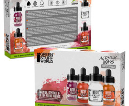 Acrylic Inks Set – Sunset Opaque (4× 30 ml)