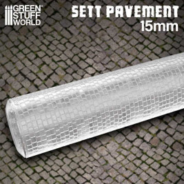 Rolling Pin Sett Pavement 15mm