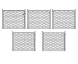Resin Chain Link Fences 50mm – resinové plotovky 50mm (5 ks)