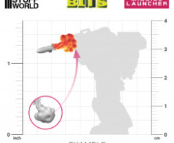 Resin Missile Launcher Effect – resinové rakety s kouřovou stopou (14 ks)