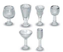 Resin Crystal Glasses Big – resinové sklenice velké (30 ks)