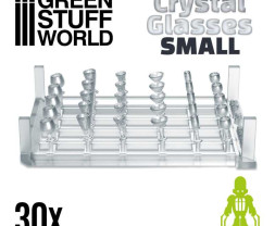 Resin Crystal Glasses Small – resinové sklenice malé (30 ks)