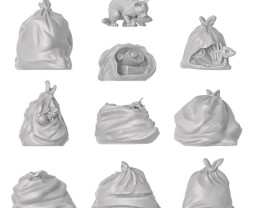 Resin Garbage Bags – resinové pytle s odpadky (10 ks)