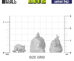 Resin Garbage Bags – resinové pytle s odpadky (10 ks)