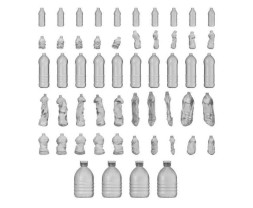Resin Water Bottles – resinové lahve na vodu (54 ks)