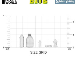 Resin Water Bottles – resinové lahve na vodu (54 ks)