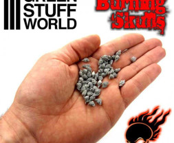 Resin Burning Skulls – resinové hořící lebky (50 ks)