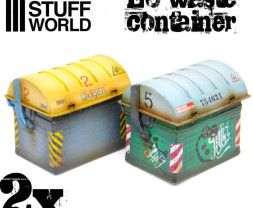 Resin EU Waste Containers – resinové EU kontejnery na odpad (2 ks)