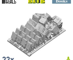 Resin Books – resinové knihy (22 ks)