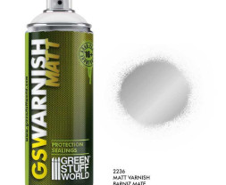 Spray Clear Matt Varnish – matný lak ve preji (400 ml)