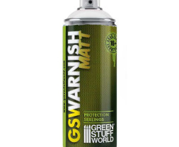 Spray Clear Matt Varnish – matný lak ve preji (400 ml)
