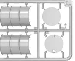 1:24 Fuel & Oil Drums 1930-50's Set 2
