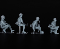 1:35 U.S. Infantry Tank Riders Set 1 (4 fig.)