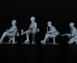 1:35 U.S. Infantry Tank Riders Set 1 (4 fig.)