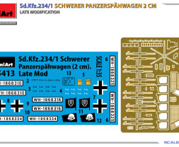 1:35 Sd.Kfz.234/1 Schwerer Panzerspähwagen Late