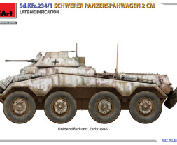 1:35 Sd.Kfz.234/1 Schwerer Panzerspähwagen Late