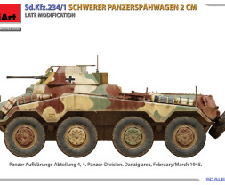 1:35 Sd.Kfz.234/1 Schwerer Panzerspähwagen Late