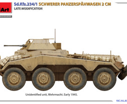 1:35 Sd.Kfz.234/1 Schwerer Panzerspähwagen Late