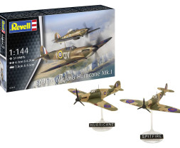 1:144 Supermarine Spitfire Mk.Ia & Hawker Hurricane Mk.I