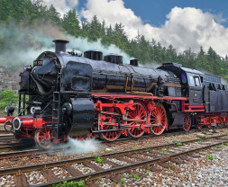 1:87 S 3/6 BR18(5) w/ Tender 2'2'T 31,7 (Model Set)