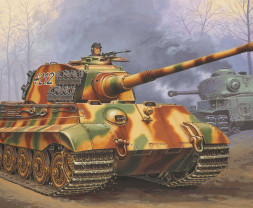 1:72 Tiger II Ausf.B w/ Production Turret (Model Set)