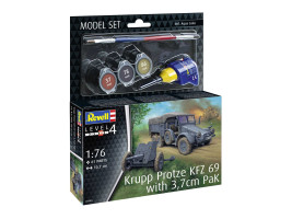 1:76 Krupp Protze Kfz.69 w/ 3.7cm PaK (Model Set)