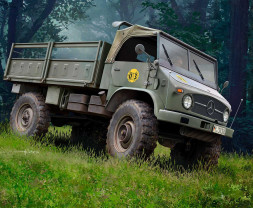 1:35 Unimog 404 S (Model Set)