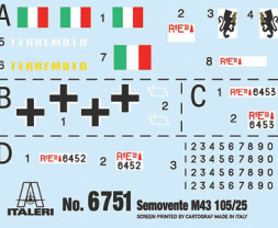 1:35 Semovente M43 da 105/25 Bassoto
