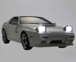 1:28 First Mini-Z Initial-D Mazda Savanna RX-7 FC3S (White)