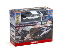 1:28 First Mini-Z Toyota Sprinter Trueno AE86 (White/Black)