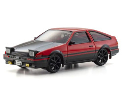 1:28 First Mini-Z Toyota Sprinter Trueno AE86 (Red/Black)