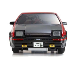 1:28 First Mini-Z Toyota Sprinter Trueno AE86 (Red/Black)