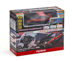 1:28 First Mini-Z Toyota Sprinter Trueno AE86 (Red/Black)