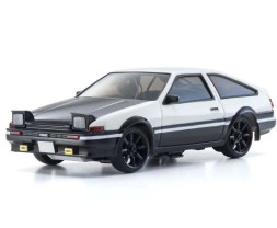 1:28 First Mini-Z Toyota Sprinter Trueno AE86 (Red / Black Carbon)