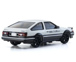 1:28 First Mini-Z Toyota Sprinter Trueno AE86 (Red / Black Carbon)
