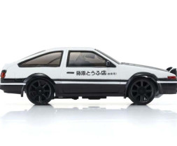 1:28 First Mini-Z Toyota Sprinter Trueno AE86 (Red / Black Carbon)