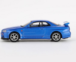 1:64 Nissan Skyline GT-R (R34) V-Spec Bayside Blue