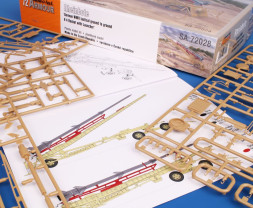 1:72 Rheinbote V-4 Rocket w/ Launcher