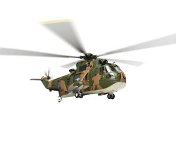 1:72 Sikorsky SH-3A Sea King, HS-2 Golden Falcons, USS Hornet