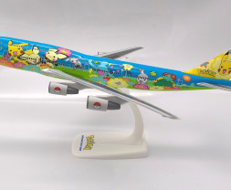 1:250 Boeing B747-481(D) ANA All Nippon Airways ″Pokémon (blue)″ Colors (Snap-Fit)