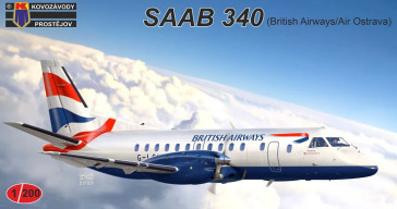 1:200 SAAB 340 (British Airways/Air Ostrava)