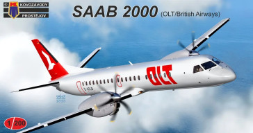 1:200 SAAB 2000 (OLT/British Airways)