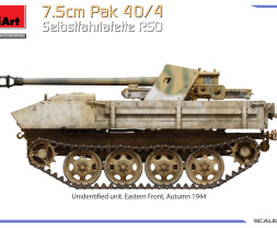 1:35 7.5cm Pak 40/4 auf gep. Selbstfahrlafette RSO