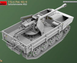 1:35 7.5cm Pak 40/4 auf gep. Selbstfahrlafette RSO